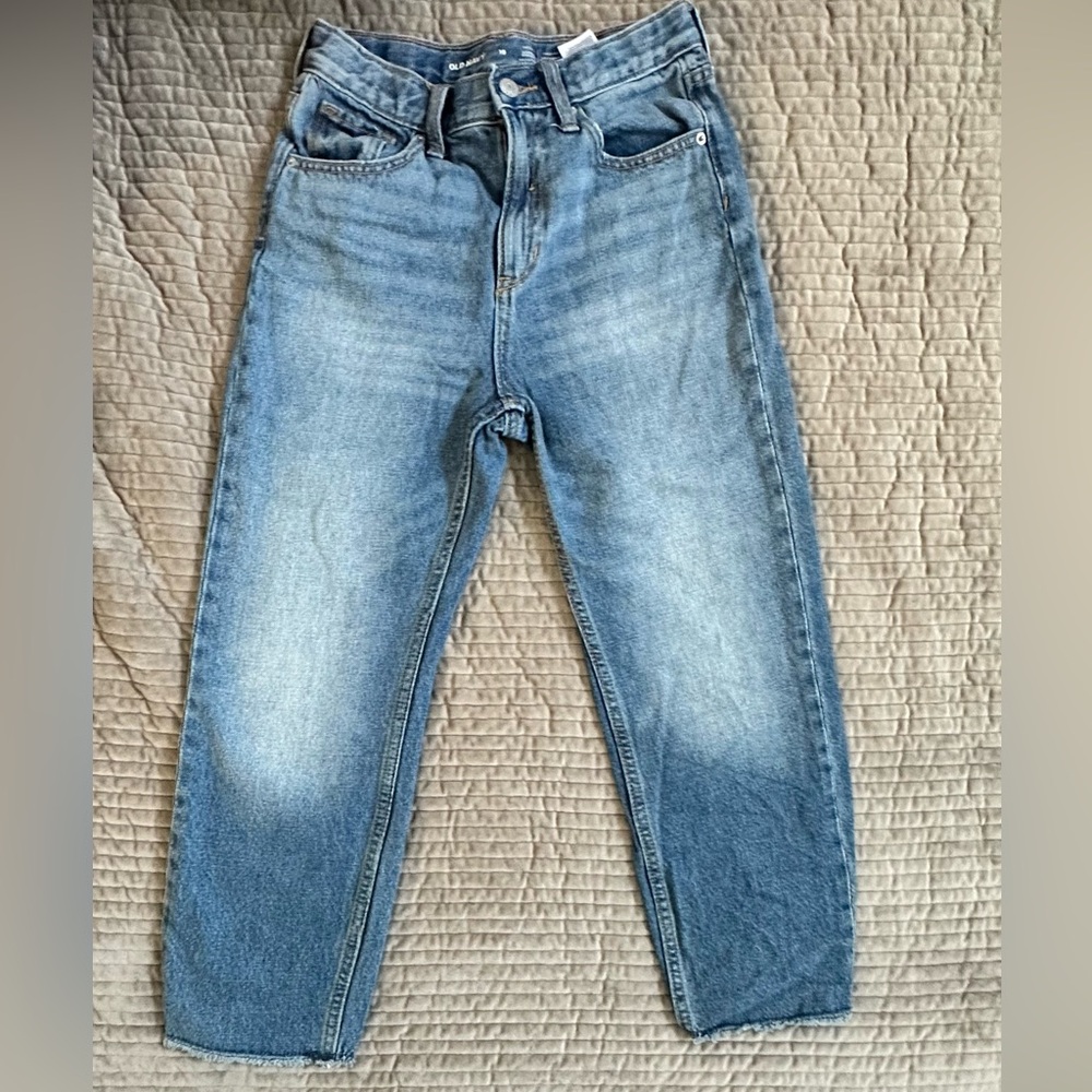 Old Navy Girls (10) Mid-rise Slouch Jeans